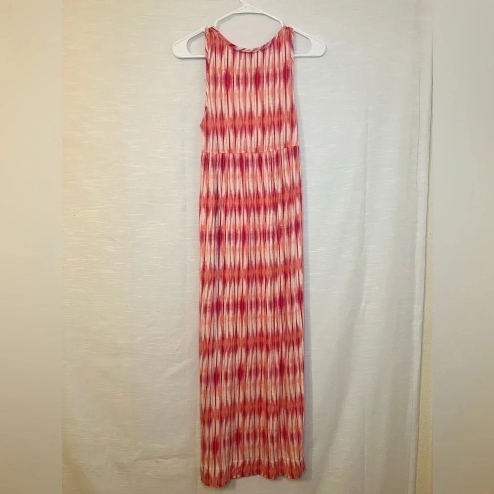 Koolaburra by UGG Women's Dress Sz XS Rayon Spandex Maxi Tank Pink - Picture 9 of 9